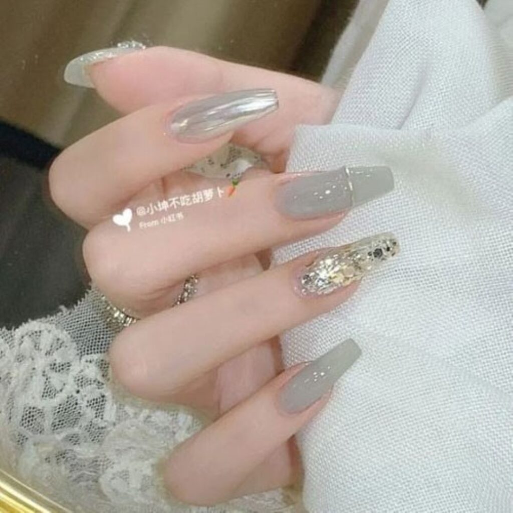 Attractive and stylish 2024 Lunar new year nail designs (100)