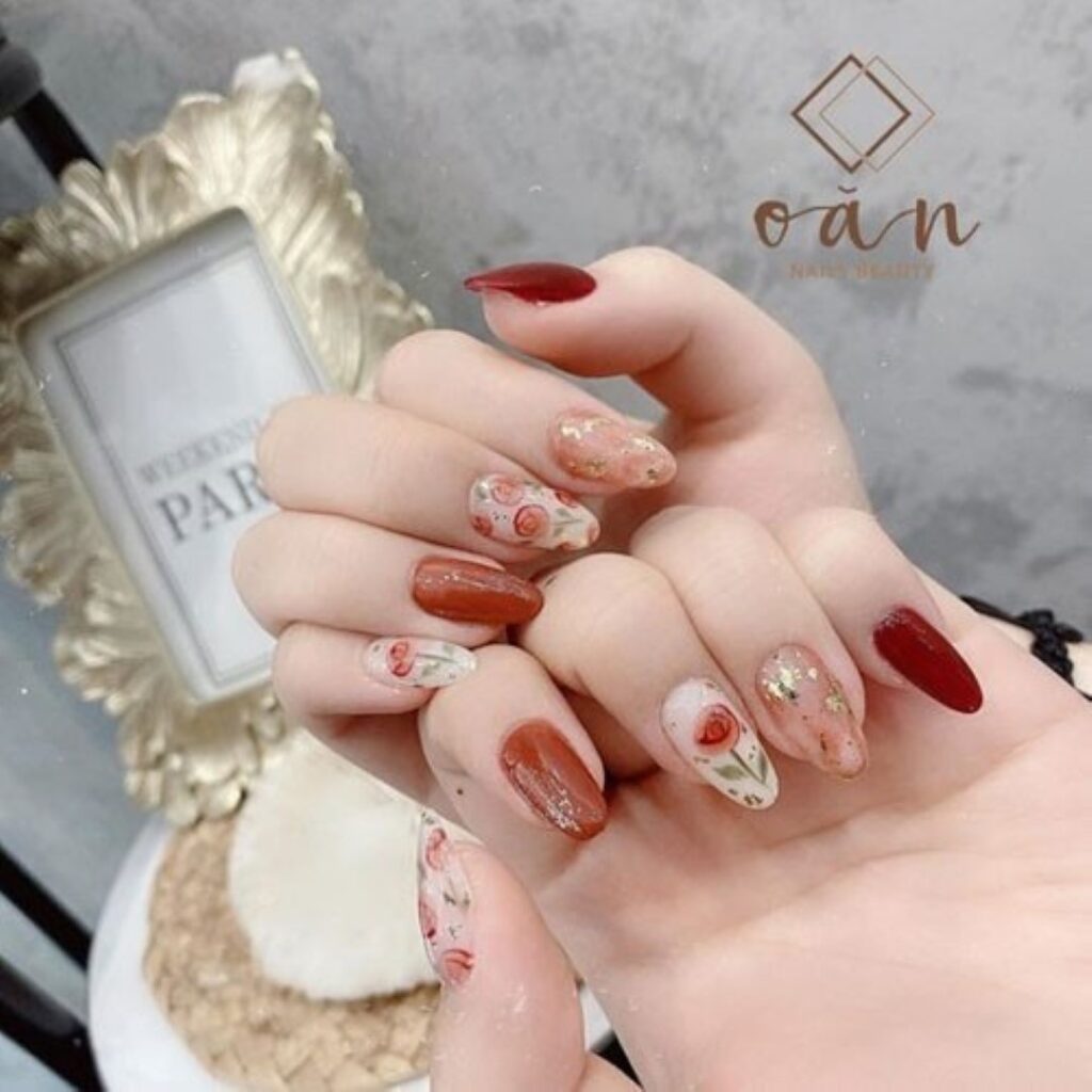 Attractive and stylish 2024 Lunar new year nail designs (120)