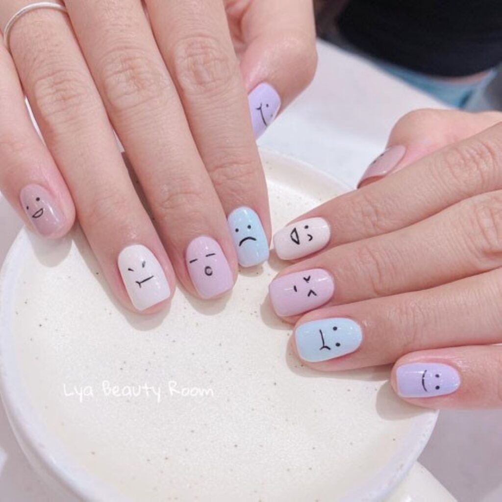 Attractive and stylish 2024 Lunar new year nail designs (143)