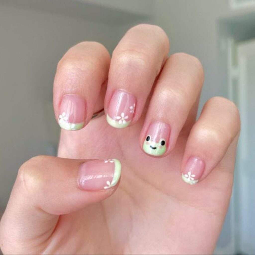 Attractive and stylish 2024 Lunar new year nail designs (145)