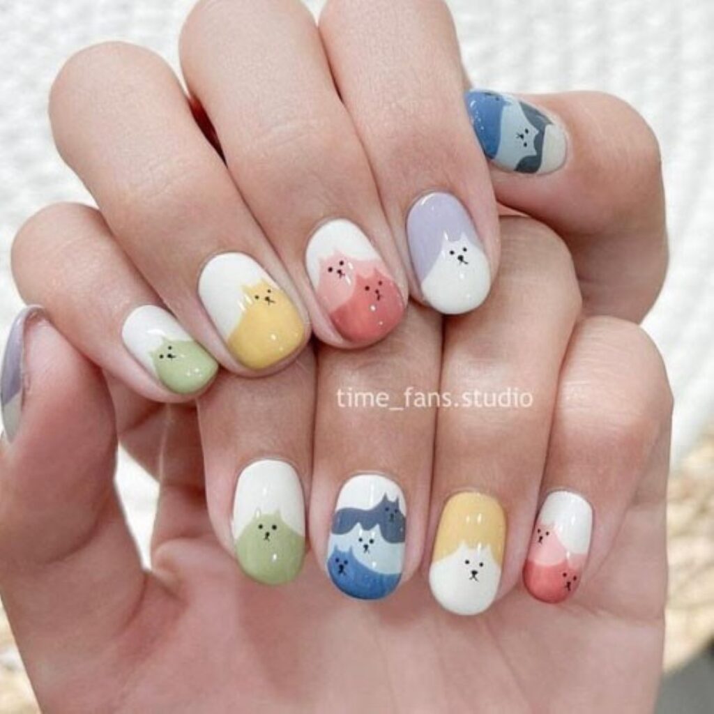 Attractive and stylish 2024 Lunar new year nail designs (160)
