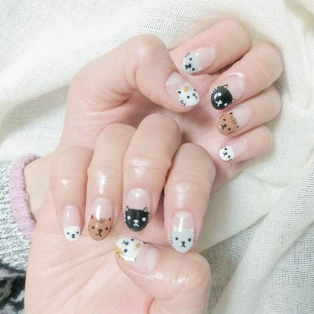 Attractive and stylish 2024 Lunar new year nail designs (162)