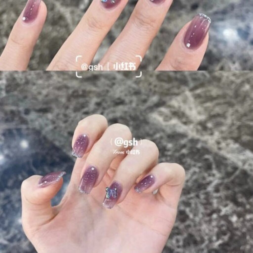 Attractive and stylish 2024 Lunar new year nail designs (171)