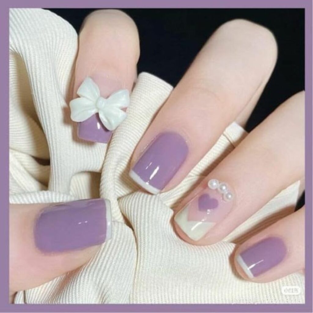 Attractive and stylish 2024 Lunar new year nail designs (183)