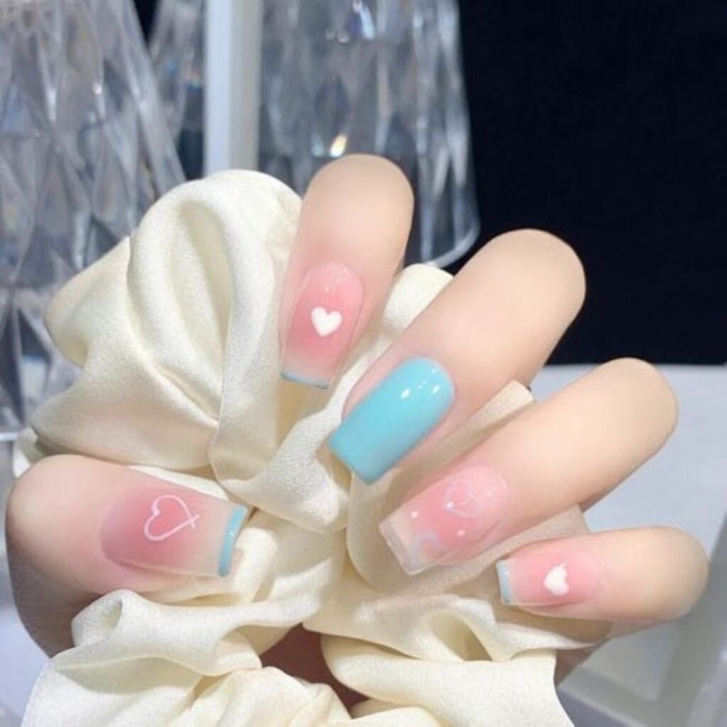 Attractive and stylish 2024 Lunar new year nail designs (192)