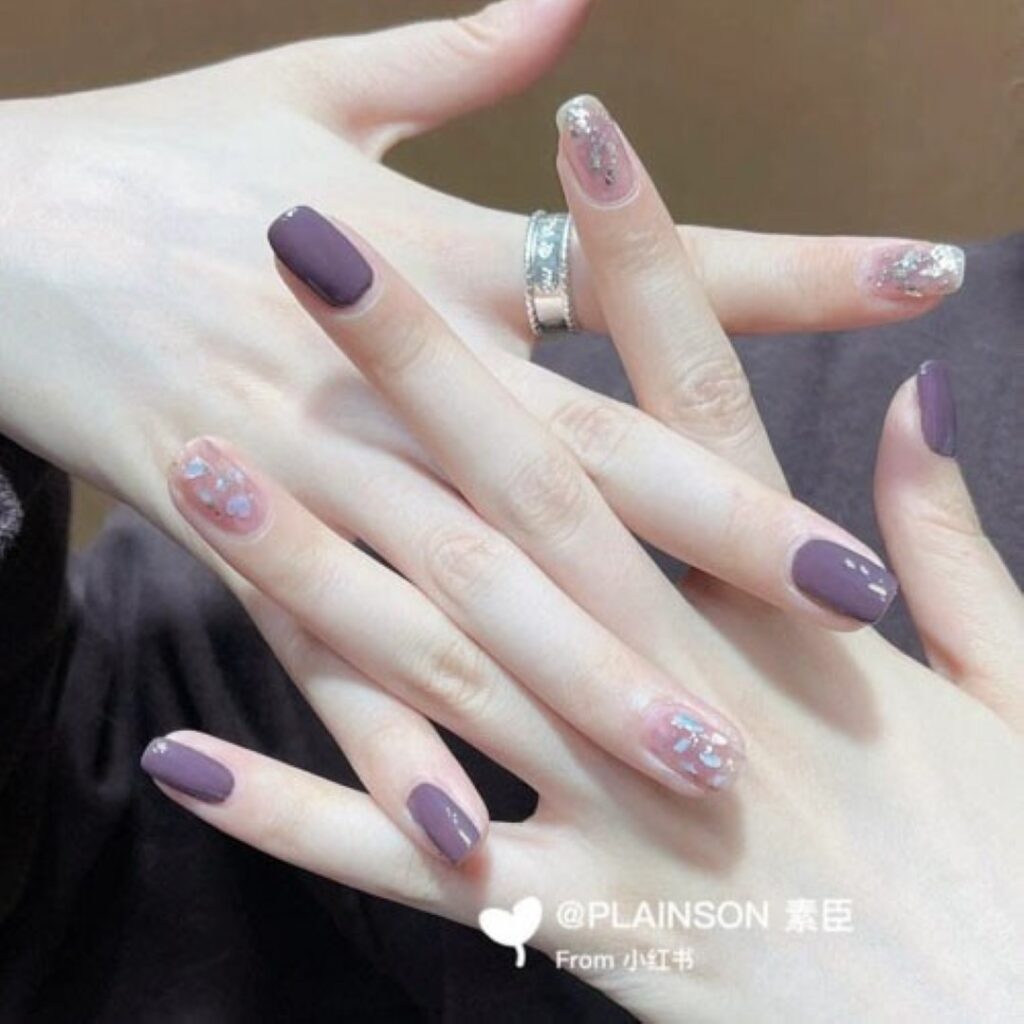 Attractive and stylish 2024 Lunar new year nail designs (197)