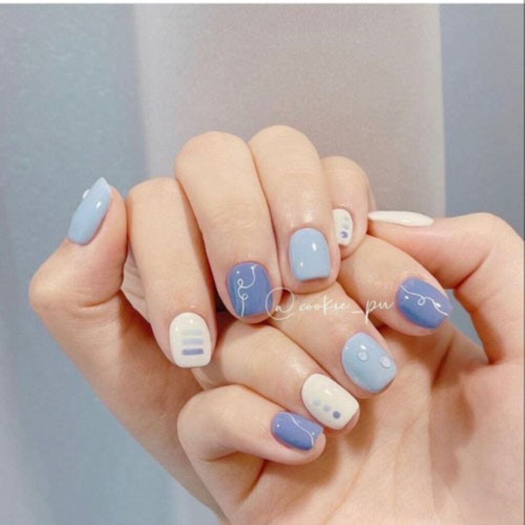 Attractive and stylish 2024 Lunar new year nail designs (202)