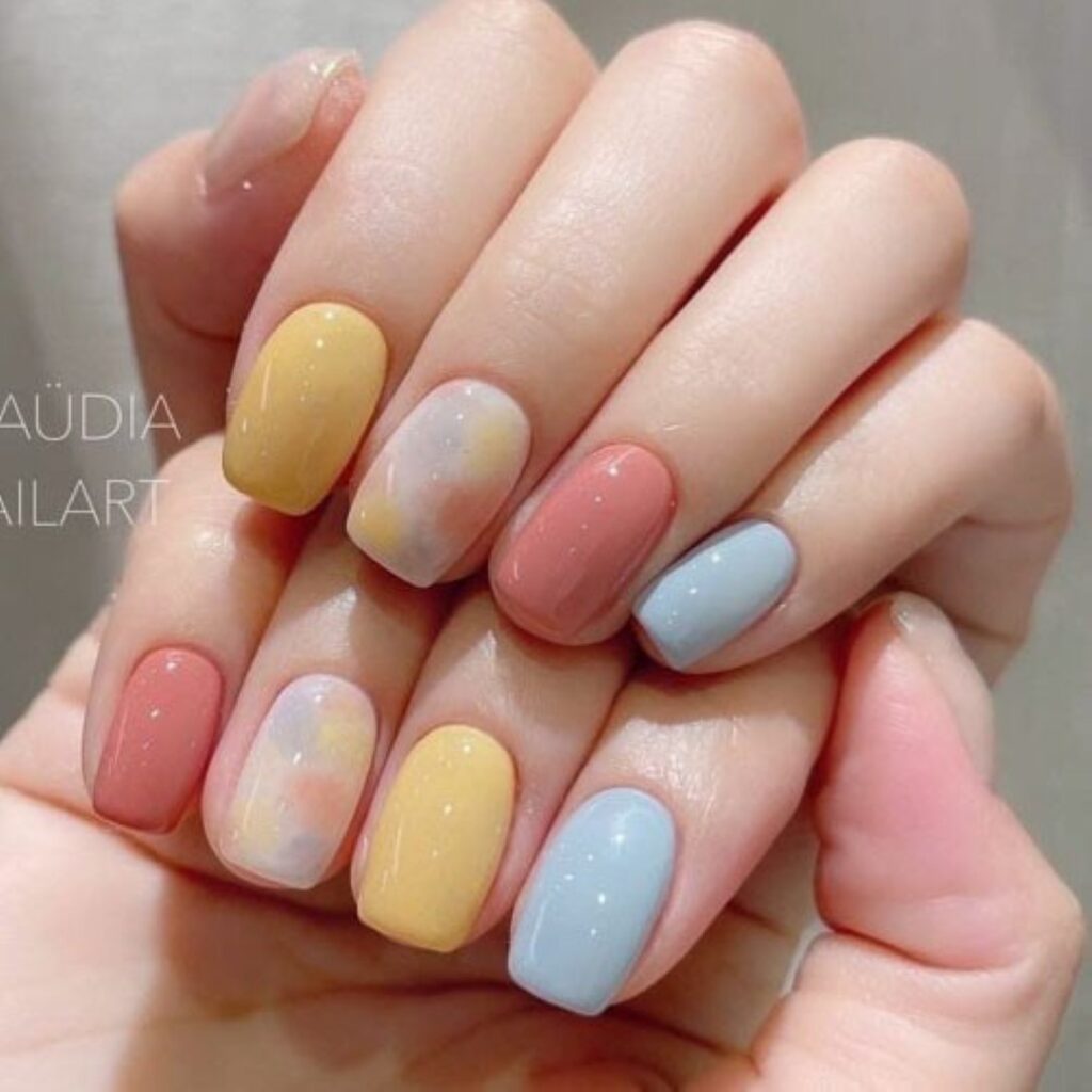 Attractive and stylish 2024 Lunar new year nail designs (204)