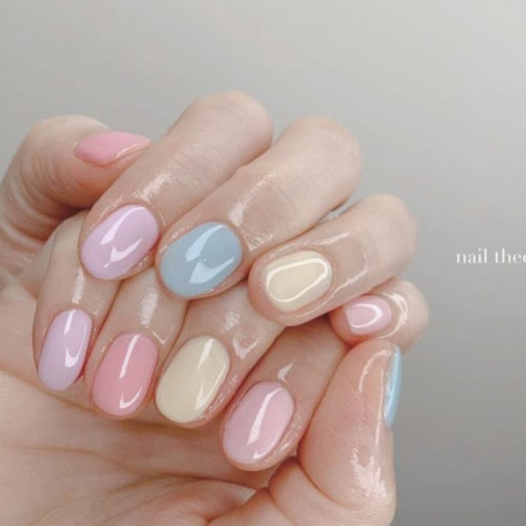 Attractive and stylish 2024 Lunar new year nail designs (205)