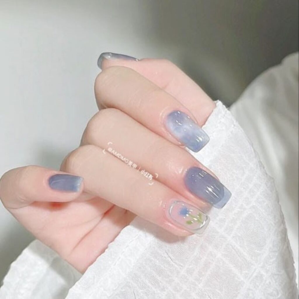 Attractive and stylish 2024 Lunar new year nail designs (219)