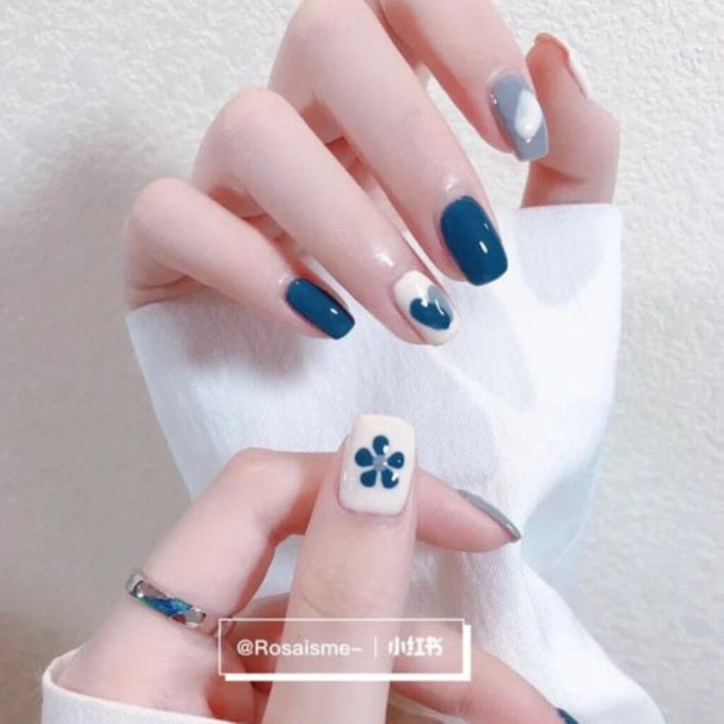 Attractive and stylish 2024 Lunar new year nail designs (224)