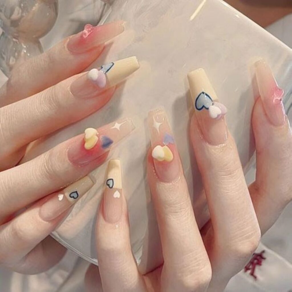 Attractive and stylish 2024 Lunar new year nail designs (314)