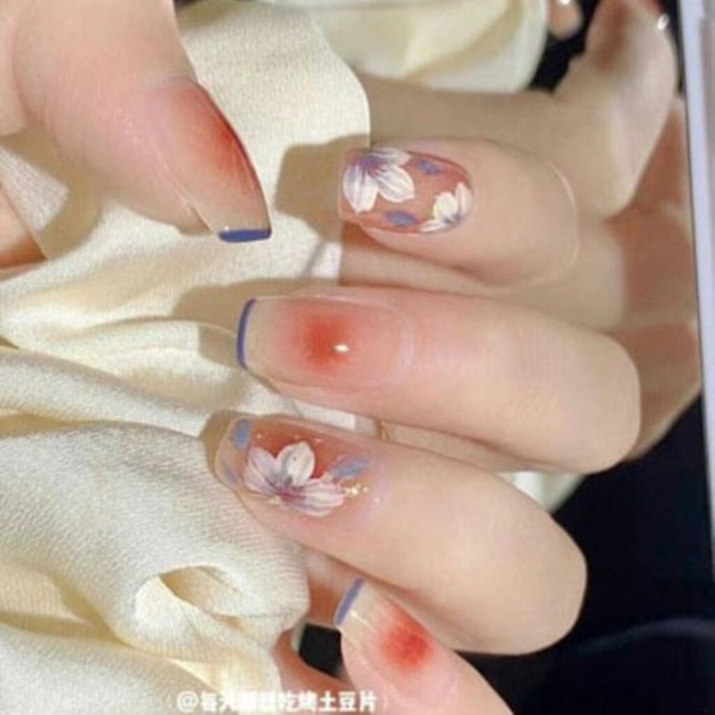 Attractive and stylish 2024 Lunar new year nail designs (325)