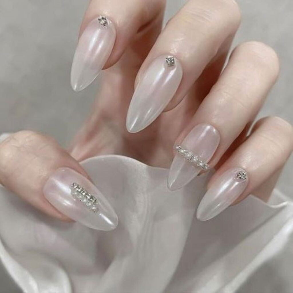 Attractive and stylish 2024 Lunar new year nail designs (94)